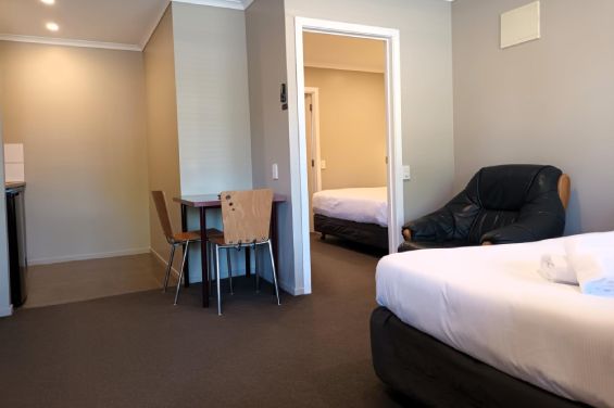Accessibility Motel Unit - bed
