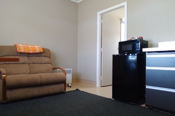 Compact Motel Unit - sofa